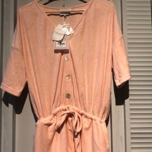New with tags Sabo pale pink romper